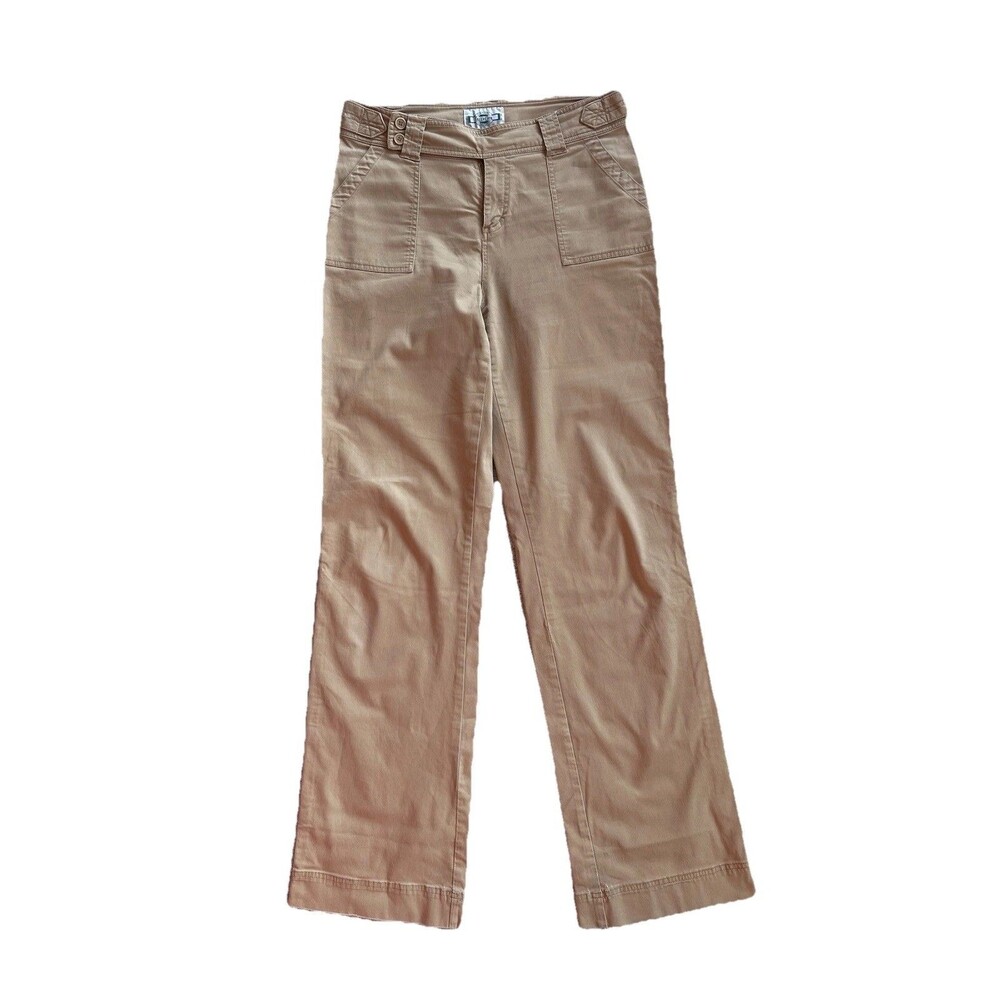 Tall Girl Concepts Women’s Tan Pants Size 11 Tall Cotton Stretch Casual Work